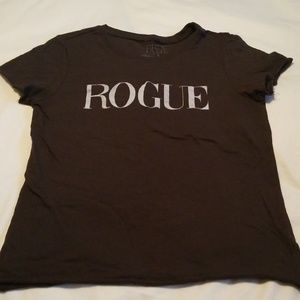 Women/Juniors Gray graphic tee shirt